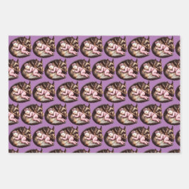 Baby Girl and German Shepherd Geschenkpapier Set