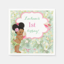 Baby Girl Bikini Tropical Luau Hawaiian Puffs