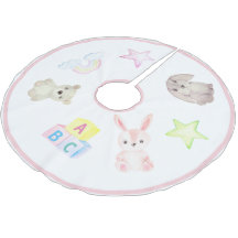 Baby Girl Blocks Bear Kaninchen Weihnachten