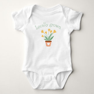 Baby Girl Bodysuit für Blume Strampler