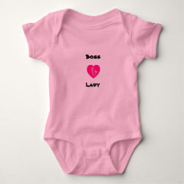 Baby Girl Boss Lady Onsie Strampler