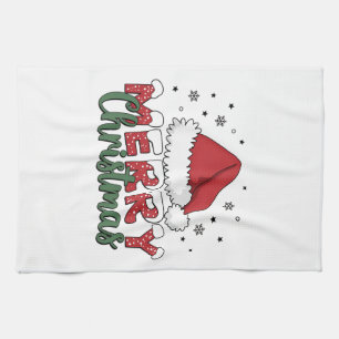 Baby Girl Boy Christmas Outfit Geschirrtuch