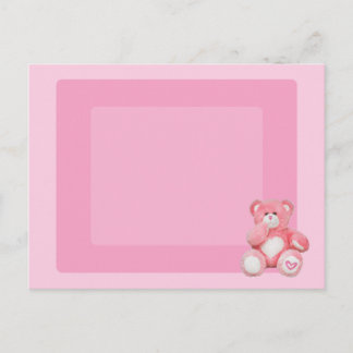 Baby Girl Card Postkarte