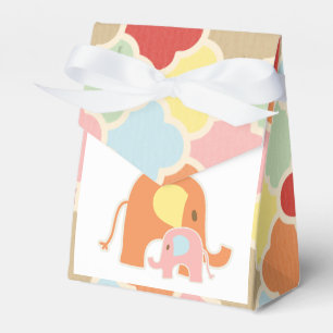 Baby Girl Elephant Dusche Fevor Box Geschenkschachtel