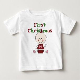 Baby Girl First Christmas T - Shirt und Geschenke
