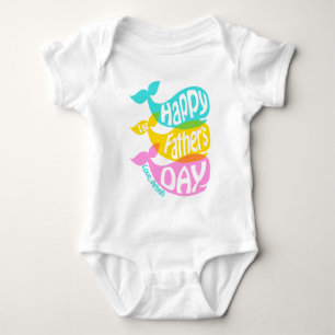 Baby Girl First Vatertag Shirt Whale