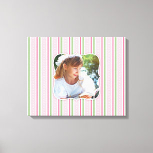 Baby Girl Foto [20x16 Zoll] Canvas Print Leinwanddruck