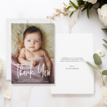 Baby Girl Foto Birth Statistik Moderne Handschrift