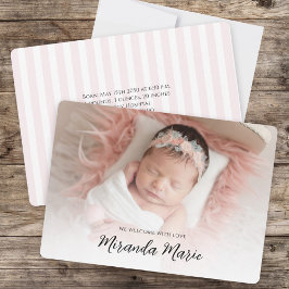 Baby Girl Foto Minimalistisch Custom