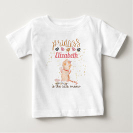 Baby Girl Geschenke 1. Geburtstag Dusche Prinzessi Baby T-shirt