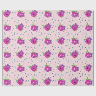 Baby Girl Kawaii Octopus Geschenkpapier