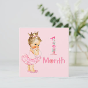 Baby Girl Monthly Meilenstein Markers Girl