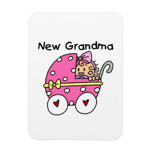 Baby Girl New Oma Geschenke Magnet