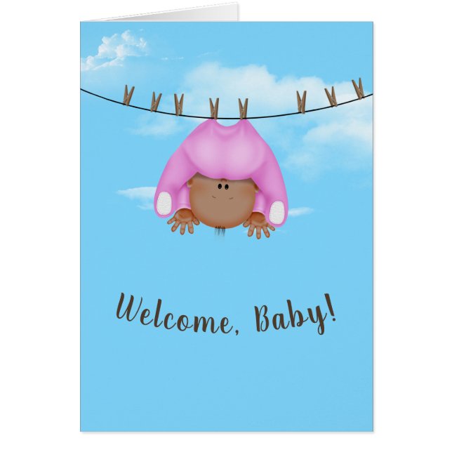 Baby Girl on Clothesline (Vorne)