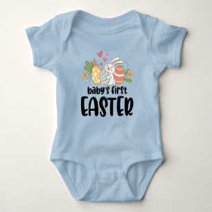 Baby Girl or Boy Happy Oaster Outfits Säugling Bun Strampler