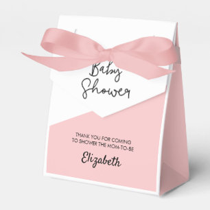 Baby Girl Pink Baby Dusche Personalisiert Geschenkschachtel