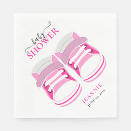 BABY GIRL PINK HINTERNS BABY SHOWER Napkins Serviette