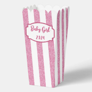 Baby Girl Popcorn Box Fevor Box Geschenkschachtel