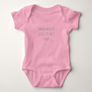 Baby Girl Shakespeare Strampler