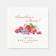 Baby Girl Shower Berry Sweet