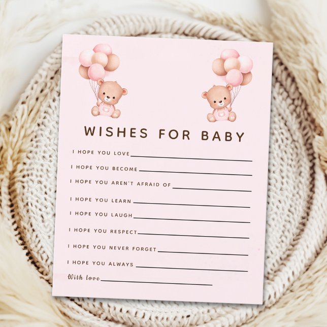 Baby Girl Shower - Teddy Bear Theme (Von Creator hochgeladen)