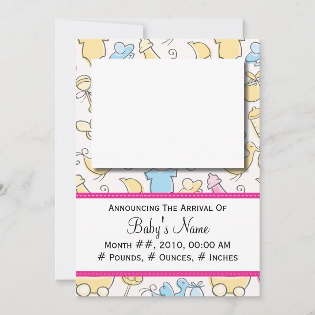 Baby Girl Toys Ankündigung (Vorderseite)