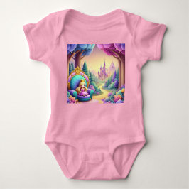 Baby Girl Vintag Mairytale Babydusche Baby Strampler