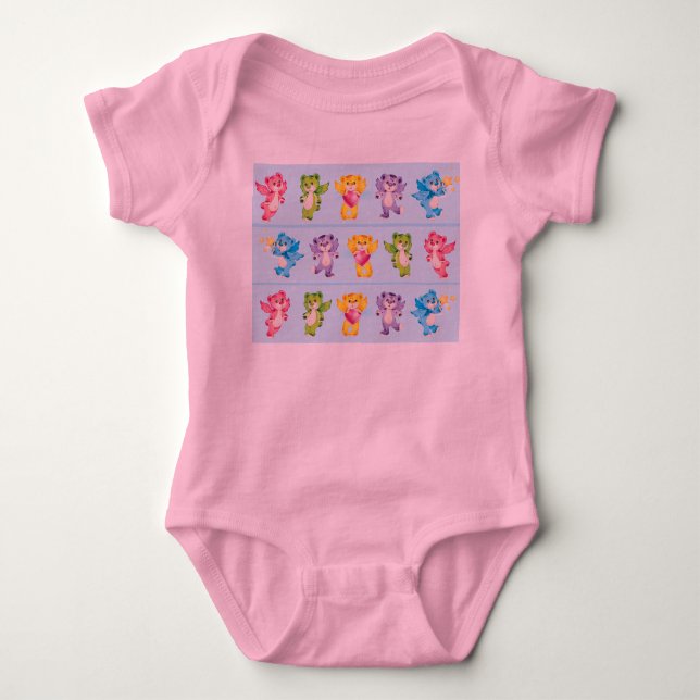 Baby Girl's Bodysuit Strampler (Vorderseite)