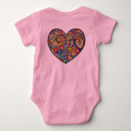 Baby Girl's Bodysuit Strampler