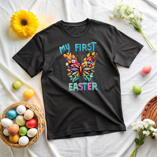 Baby Girl's First Easter Baby T-shirt (Von Creator hochgeladen)