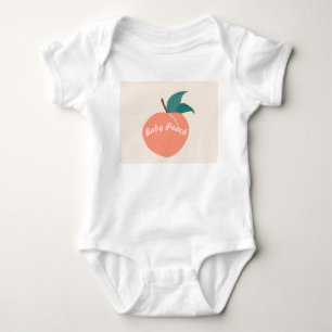 Baby Girls Vest "Baby Peach" Strampler