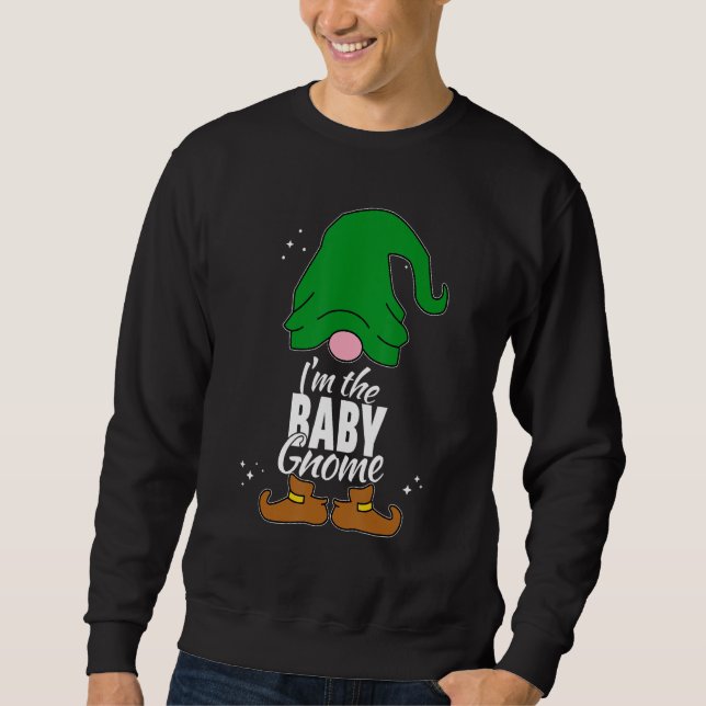 Baby Gnome Matching Family Group Christmas Party P Sweatshirt (Vorderseite)