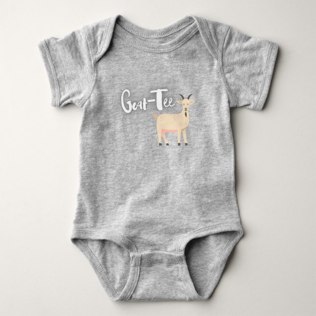 Baby Goat Bodysuit Strampler (Vorderseite)