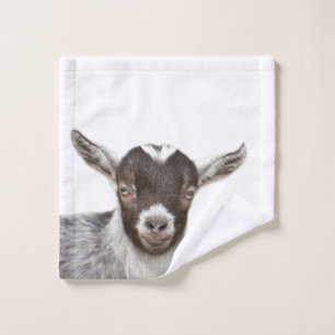 Baby Goat Farm Animal Badhandtuch Set