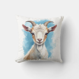 Baby Goat Lächeln Kissen