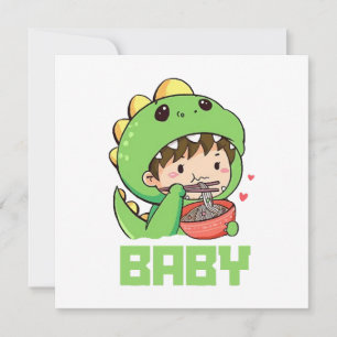 Baby Godzilla Einladung