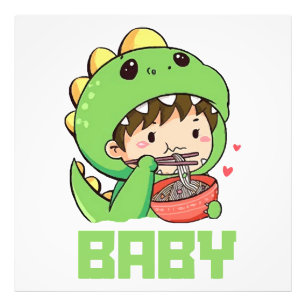Baby Godzilla Fotodruck