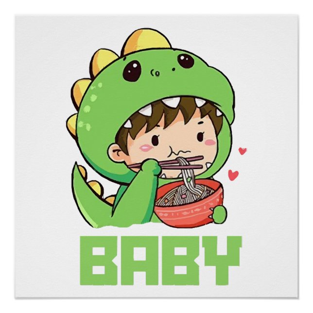 Baby Godzilla Poster (Vorderseite)