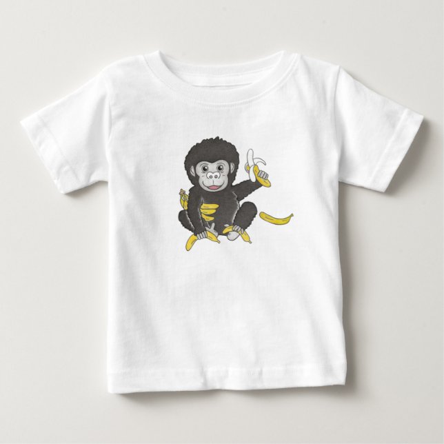Baby Gorilla T-shirt (Vorderseite)