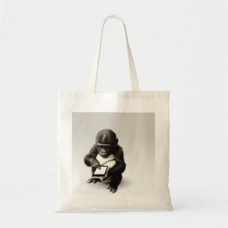 Baby gorilla tote bag / チビゴリラのトートバッグ Gorilla Life Tragetasche