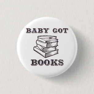 Baby got Bücher Button