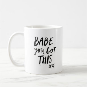 "Baby got Sie dieses" - klassische weiße Tasse