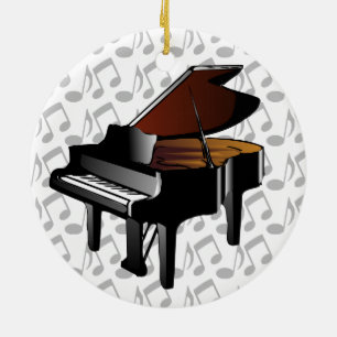 Baby Grand Piano Ornament