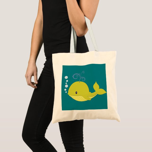 Baby Green Whale Tragetasche (Vorderseite (Produkt))
