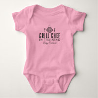 Baby Grill Koch im Training - Grillen
