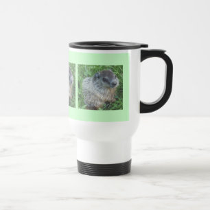 Baby Groundhog 15 Oz Travel Mug Reisebecher