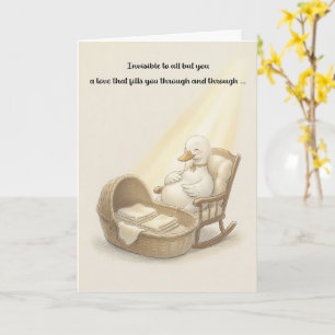 Baby-Grußkarte Christlicher Glaube Handarbeit Karte