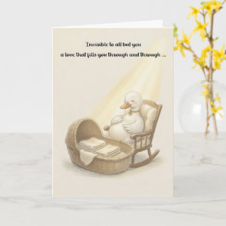 Baby-Grußkarte Christlicher Glaube Handarbeit Karte