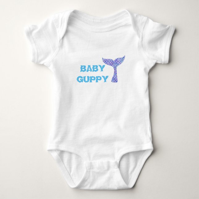 Baby Guppy Strampler (Vorderseite)