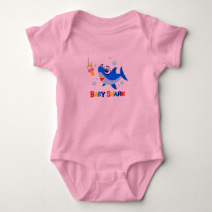 Baby-Haifisch-Baby-Ballettröckchen-Bodysuit Baby Strampler